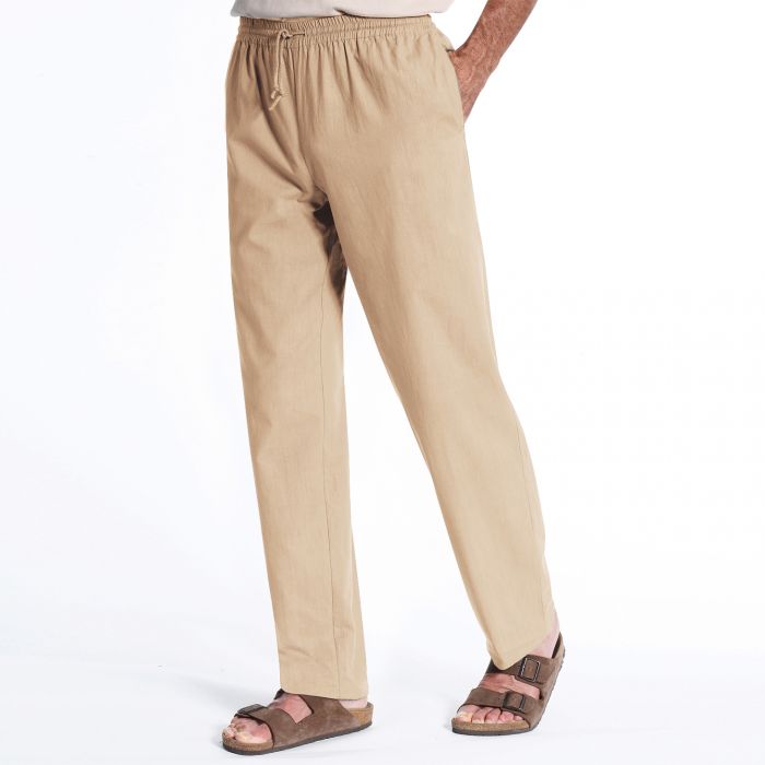 Pantalon Homme 100% coton de qualité - Coton Marine