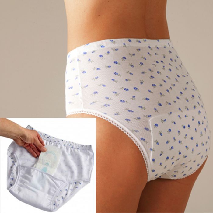 Culotte maxi femme incontinence - Slip et culotte. Protection