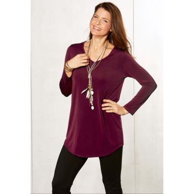 Tunique fluide et pantalon maille -  Un basique ultra confort !
