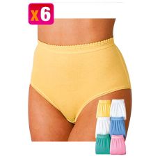 Culottes unies x 6