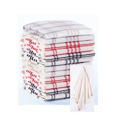 Set van 12 handdoeken