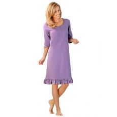 Chemise de nuit unie