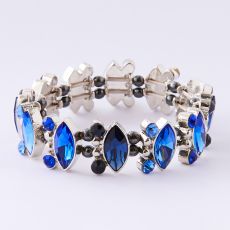 Bracelet bleu hématites