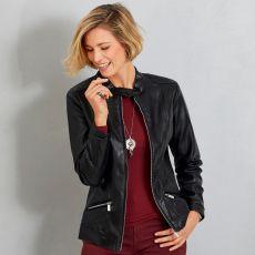 Blouson effet cuir