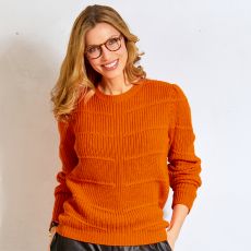Pull pep's en maille anglaise