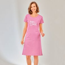 Chemise de nuit manche courte