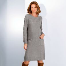 Robe pull en maille