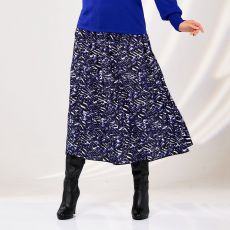 Rok met arty print