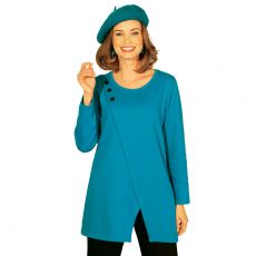 Pull-tunique asymétrique