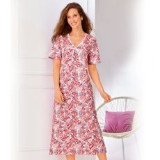Chemise de nuit fleurie