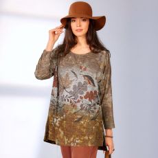 Pull-tunique imprimé