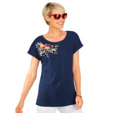 T-shirt met bloemenprint