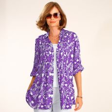 Chemise imprimé fleuri
