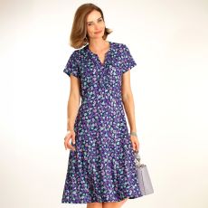 Robe élégante imprimé fleuri