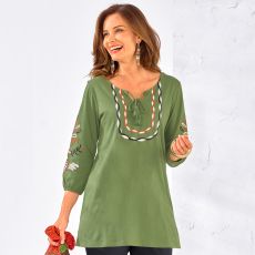 Tunique à motifs